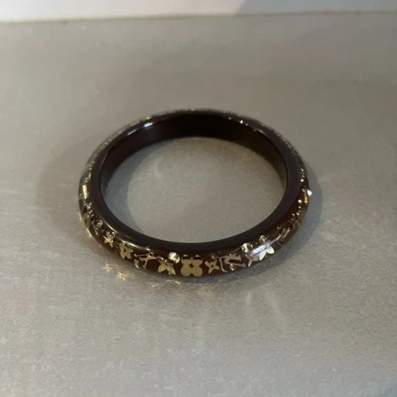 Louis Vuitton Resin Narrow Inclusion Bangle - Picture 1 of 3